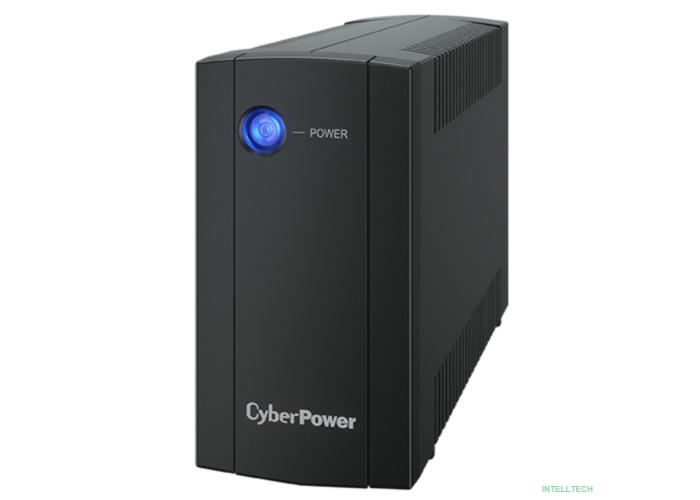 CyberPower UTC650E ИБП {Line-Interactive, Tower, 650VA/360W (2 EURO), 12В/5 Ач х 1}