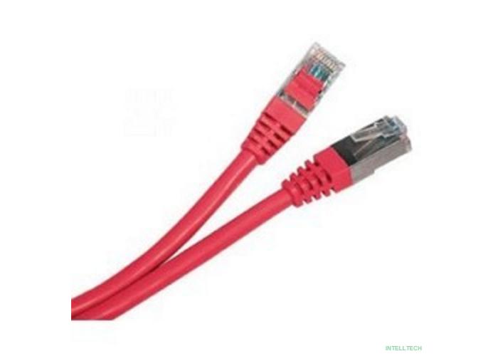 NEOMAX (NM13001-005R) Шнур коммут. UTP 0.5 м, cat.5е, красный, многожильный
