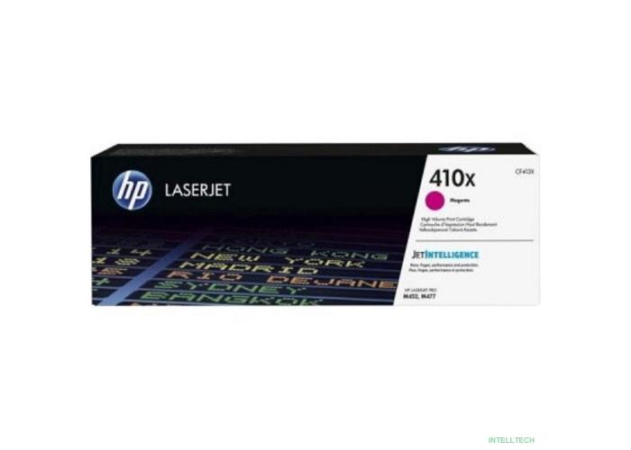 HP Картридж CF413XC 410X лазерный пурпурный увеличенной емкости (5000 стр) (белая корпоративная коробка)