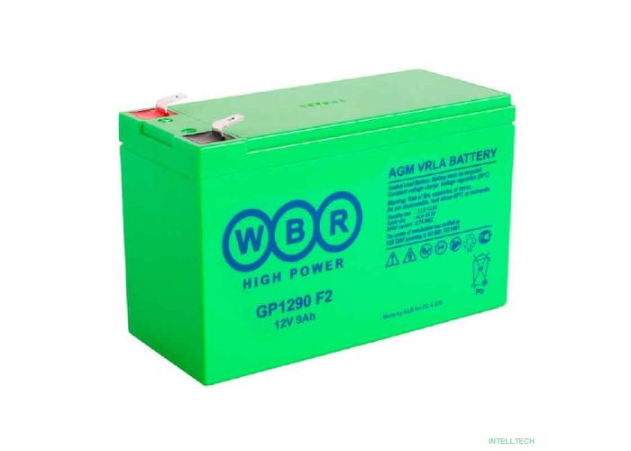 WBR Батарея GP1290 F2 (12V/9Ah)