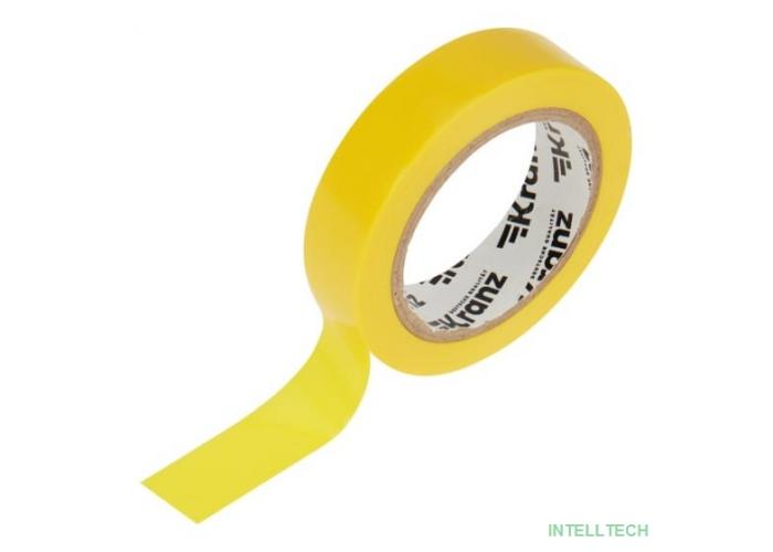 Rexant KR-09-2002 Изолента ПВХ 0,13х15 мм, 10 м, желтая KRANZ