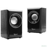 Акустич. система 2.0 Gembird SPK-204 {МДФ, черный ,2х3  Вт,USB-питание}