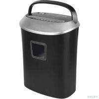 Cactus Шредер CS-SH-P6 черный/серый (секр.P-4)/фрагменты/10лист./21лтр./скрепки/скобы/пл.карты (2077506)