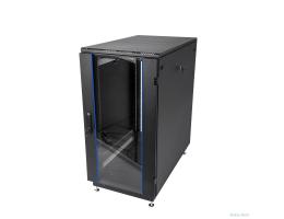 ЦМО Шкаф телекоммуникационный напольный 18U (600x800) дверь стекло, цвет чёрный (ШТК-М-18.6.8-1ААА-9005)