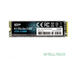 Silicon Power SSD 512Gb A60 SP512GBP34A60M28, M.2 2280, PCI-E x4, NVMe