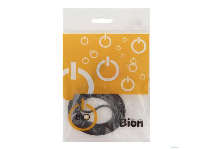 Bion Кабель аудио, jack 3.5 - 2RCA, 1.2 м [BXP-CCA-458]