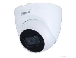 DAHUA DH-IPC-HDW2230TP-AS-0280B-S2 Уличная турельная IP-видеокамера 2Мп, 1/2.7” CMOS, объектив 2.8мм, видеоаналитика, микрофон, ИК 30м, IP67, металл/пластик