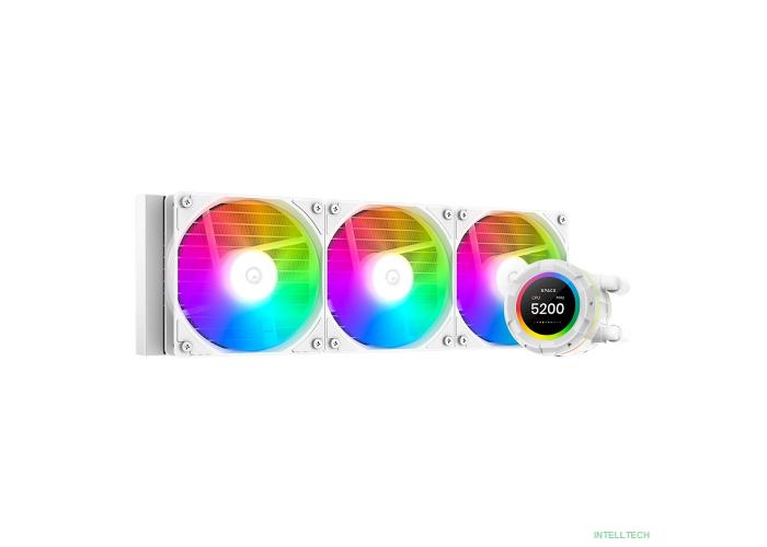 Кулер с водяным охлаждением ID-Cooling SL360 XE White 1150/1155/1151/1200/1700/2011/2066, AM4/AM5