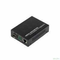 NTSS Медиаконвертер NTSS с RJ45 портом 10/100/1000Base-TX/1000Base-FX, без SFP модуля, расстояние передачи до 3,20,40,60,80,120,160,200 км, DC 5В 2А NTSS-1000-SFP