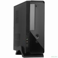 Exegate EX268702RUS Корпус MiniITX Exegate MI-209 Black, miniITX/mATX, <без БП>, 2*USB, Audio