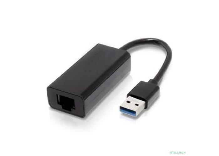ORIENT U3L-1000N, Сетевая карта USB 3.0 (USB 3.1 Gen1) Gigabit Ethernet, RTL8153 chipset, 1 Гбит/с, поддержка Win10, Linux, MAC OS (30760)