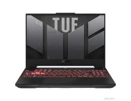 ASUS TUF Gaming A17 FA707NV-HX064 [90NR0E35-M003R0] Mecha Gray 17.3" {FHD Ryzen 5 7535HS/16384Mb/1024PCISSDGb/RTX4060(8192Mb)/DOS}
