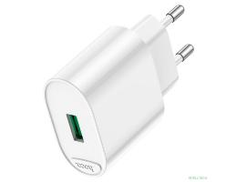 HOCO C109A/ Сетевое ЗУ/ 1 USB/ Выход: 10.5W/ White