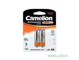 Camelion  AA-2300mAh Ni-Mh BL-2 (NH-AA2300BP2, аккумулятор,1.2В) (2 шт. в уп-ке)
