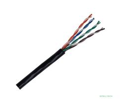 Кабель витая пара Bion BCL-U5510-181 U/UTP, кат.5e, 4x2x0,51 мм AWG 24, медь, одножильный, PVC, для внутренней прокладки, 305м, серый