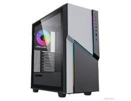 Gamemax Корпус ZORRO BLACK без БП (Midi Tower, Черный., 1*USB3.0, 1*USB Type-C, COC fan)