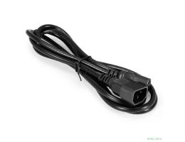 Exegate EP280626RUS Кабель монитор - компьютер (UPS->устройство) ExeGate Power EC-1,8P (IEC 320 С13->С14) VDE-250V-3*1.0mm2, медь, черный, 1.8м.