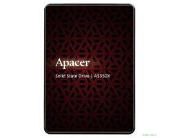 Apacer SSD PANTHER AS350X 512Gb SATA 2.5" 7mm, R560/W540 Mb/s, IOPS 80K, MTBF 1,5M, 3D NAND, Retail (AP512GAS350XR-1)