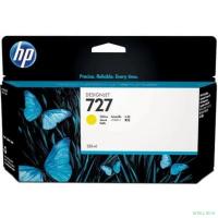 HP B3P21A Картридж №727, Yellow {Designjet T920/T1500, Yellow (130ml)}