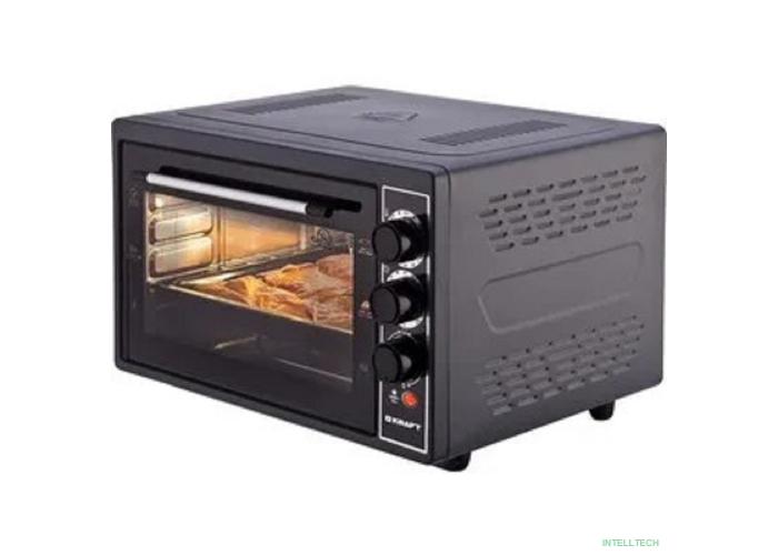 KRAFT KF-MO 3802 KBL Мини-печь, 38 л, черный