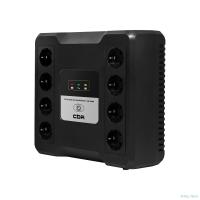 ИБП CBR CRYSTAL CTL-1000 [Line Interactive, 1000 VA / 600 W  8 x EURO, 8 с резервированием и фильтрацией, Breaker] (CTL-1000B-8F-LDK)