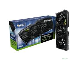 Видеокарта Palit PCI-E 5.0 PA-RTX5070Ti GAMINGPRO-S NVIDIA GeForce RTX 5070TI 16Gb 256bit GDDR7 2295/28000 HDMIx1 DPx3 HDCP Ret