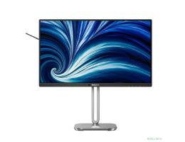 LCD PHILIPS 23.8" 24B2N4200/00 Black с поворотом экрана (IPS, 1920x1080, 120Hz, 4 ms, 178°/178°, 300 cd/m, 1500:1)