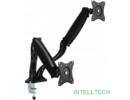 Arm Media LCD-T22 черный 15"-32" макс.14кг настольный поворот и наклон верт.перемещ.