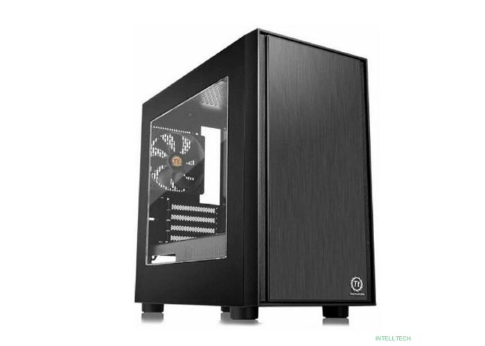 Case Tt Versa H17  черный без БП mATX 2xUSB2.0 1xUSB3.0 audio bott PSU