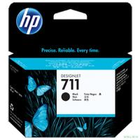 HP CZ133A Картридж №711, Black {Designjet T120/T520, Black (80ml)}