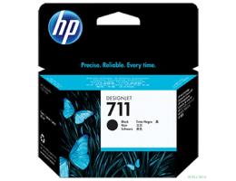 HP CZ133A Картридж №711, Black {Designjet T120/T520, Black (80ml)}