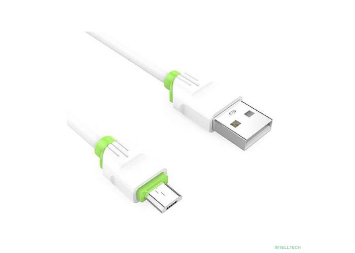 LDNIO LD_B4506 LS34/ USB кабель Micro/ 1m/ 2.4A/ медь: 86 жил/ White