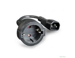 Gembird Удлинительный кабель питания ,C14 евророзетка, PC-SFC14M-01