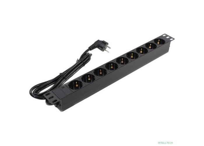 Exegate EX280849RUS Блок розеток ExeGate ServerPro PDU-19H903 Al-9S-EU2, 19