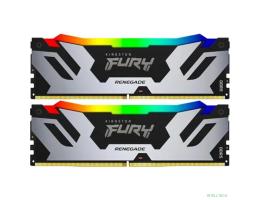 Kingston DDR5 32Gb Fury Renegade XMP KF580C38RSAK2-32 kit(2x16gb)  8000МГц, DIMM,  Ret Kingston DDR5 32Gb Fury Renegade XMP KF580C38RSAK2-32 kit(2x16gb)  8000МГц, DIMM,  Ret