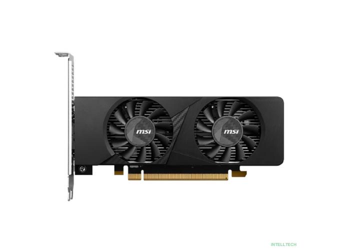 MSI RTX 3050 LP 6G OC NVIDIA GeForce RTX 3050 6Gb 128bit GDDR6 1492/14000 HDMIx2 DPx1 HDCP Ret low profile