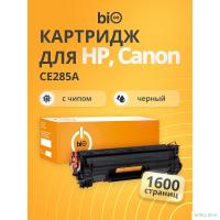 Bion BCR-CE285A Картридж для HP{ LaserJet Pro M1132/M1212/M1214/M1217/P1102/P1109} (1600  стр.), Черный , с чипом