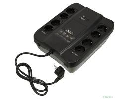 PowerCom Spider SPD-850N ИБП {OffLine, 850VA/510W, Tower, 8xEURO: 4 с резервным питанием, 4 с фильтрацией} (332715)