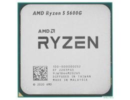 CPU AMD Ryzen 5 5600G OEM (100-000000252) {3,90GHz, Turbo 4,40GHz, Vega 7 AM4}