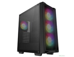 Корпус Deepcool CC560 Mesh V2 черный без БП ATX 4x120mm 5x140mm 2xUSB3.0 audio bott PSU