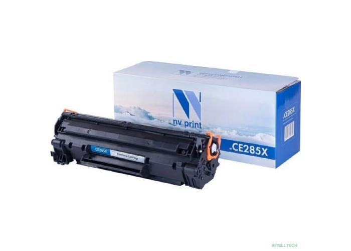 NVPrint CE285X Картридж увеличенной ёмкости для LaserJet P1102/P1102W , чёрный, 2300 стр.