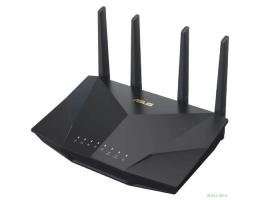 Роутер беспроводной ASUS RT-AX5400 4 LAN, 1000 Мбит/с, 4 (802.11n), 5 (802.11ac), 6 (802.11ax), 1 x USB 3.2, 3G, 4G/LTE, IPv6 черный