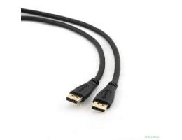 Кабель DisplayPort Gembird/Cablexpert , 1м, 20M/20M, черный, экран, пакет(CC-DP-1M) Кабель DisplayPort Gembird/Cablexpert , 1м, 20M/20M, черный, экран, пакет(CC-DP-1M)