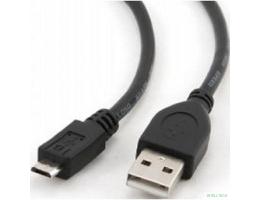 Cablexpert Кабель USB 2.0 Pro AM/microBM 5P, 3м, экран, черный (CCP-mUSB2-AMBM-10 )