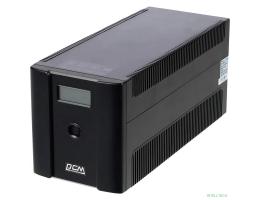 PowerCom Raptor RPT-2000AP LCD ИБП {Line-Interactive, 2000VA/1200W, Tower, 4xEURO, LCD, USB}{1107537}