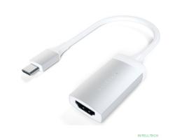 Satechi [ST-TC4KHAS] Адаптер Type-C to HDMI 4K 60HZ. Поддержка 4K/60Hz. Материал корпуса алюминий. Цвет серебряный.