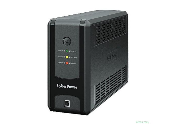 CyberPower UT650EIG ИБП {Line-Interactive, Tower, 650VA/390W USB/RJ11/45 (4 IEC С13), 12В/7 Ач х 1}