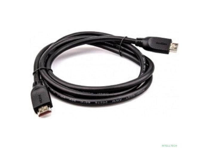 Aopen Кабель HDMI 19M/M ver 2.0, 1.8М,2 фильтра, Aopen/Qust <ACG517D-1.8M>[4895182204928]