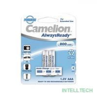 Camelion   AAA- 800mAh Ni-Mh  Always Ready  BL-2 (NH-AAA800ARBP2, аккумулятор, 1.2В)  (2 шт. в уп-ке)