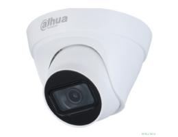 DAHUA DH-IPC-HDW1431T1P-0360B-S6 Уличная турельная IP-видеокамера 4Мп, 1/2.9” CMOS, объектив 3.6мм, обнаружение людей, ИК 30м, IP67, металл/пластик